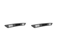 Onchdbfhuu 2X Ensemble de Garniture de Lumière de Plaque D'Immatriculation de Poignée de Coffre 8P48275743FZ pour A3 A4 A6 RS3 S4 Accessoires de Voiture