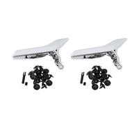 Onchdbfhuu 2X Ensemble de Réparation de Poignée de Porte Intérieure de Voiture Chrome pour W204 X204 Couverture de Garniture Intérieure (Droite)