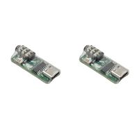 Onchdbfhuu 2X Entraîneur de Clés CW PC + Vband Entraîneur de Code Morse Entraîneur de Code Type-C Entraîneur Télégraphique Connexion de Clé