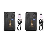 Onchdbfhuu 2X Lecteur de Puce Intelligent RFID ISO14443 Détection de M125KHZ IC 13,56 MHz Décodage de Badge Émulateur RFID Support Carte Clone