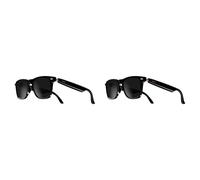 Onchdbfhuu 2X Lunettes Intelligentes E13 Lunettes sans Bluetooth 5.0 avec ÉCouteurs Appels Mains Musique Photographie,Noir C