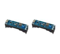 Onchdbfhuu 2X Module Régulateur de Tension de Charge et de Décharge de Batterie au Lithium 18650 3,7 V à 12 V Module de Charge et de Décharge de Suralimentation