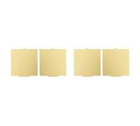 Onchdbfhuu 2X Plaque de Construction pour QIDI Q2, Impression Double Face Texturée PEI, Tôle d'acier à Ressort Magnétique, 280 X 280 Mm, pour QIDIQ2.