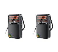 Onchdbfhuu 2X Radio de Poche Portable Mini Radio à Bande Complète AM/FM/SW Radio avec Batterie Rechargeable Support Écouteurs MiniRadio pour Vieux, A
