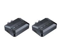 Onchdbfhuu 2X Récepteur Audio Bluetooth 5.3 USB U Lecture de Disque Adaptateur sans R/L 2/3,5 mm AUX/Prise Optique pour Kit Haut-Parleur de Voiture