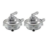 Onchdbfhuu 2X Soupage de Pompe A Essence A Vide de Gaz pour Atv Go-Kart Scooter Cyclomoteur Gris de 50Cc 125Cc 150Cc