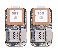 Onchdbfhuu 2X Super Mini Taille GPS Tracker GSM AGPS WiFi LBS Localisateur Application Web Gratuite Suivi Enregistreur Vocal ZX303 PCBA à L'Intérieur 87HE