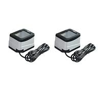 Onchdbfhuu 2X XT2001B Lecteur de Code à Barres USB / RS232 Boîte de Paiement Mobile Portable 1D / 2D Code Multifonction QR Lecteur de Code à Barres Scanner