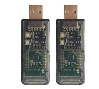 Onchdbfhuu 2X ZigBee 3.0 Silicon Labs Mini EFR32MG21 Hub Universel Open Source Passerelle USB Dongle Puce Module ZHA NCP Assistant à Domicile
