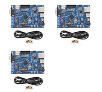Onchdbfhuu 3 Ensemble de Carte de Développement de Contrôle Industriel STM32F407VET6 Apprentissage 485 Dual Can Ethernet Internet des Objets STM32