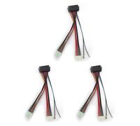 Onchdbfhuu 3 PièCes 20Pin ATX à 2Port 6Pin AT Convertisseur Câble d'alimentation Cordon pour 286 386 486 Ordinateur