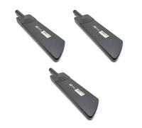 Onchdbfhuu 3X 600-6000Mhz Souple Plier Routeur sans 2G 3G GSM GPRS 4G 5G Gain ÉLevé Amplificateur de Signal LTE 40 DBi Antenne WiFi Noir A