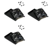Onchdbfhuu 3X Adaptateur MSATA vers 2,5 Pouces 44PIN IDE HDD SSD Carte Adaptateur Convertisseur MSATA vers PATA avec Étui
