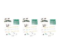 Onchdbfhuu 3X Amplificateurs à Tubes l'audio Amplificateur de Bord Audio Pré-Ampli Mélangeur 6J1 Préampli à Valve Bile Tampon Kits de Bricolage