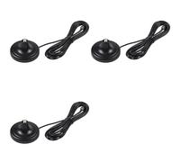 Onchdbfhuu 3X Antenne WiFi Antenne Extension de Cuivre Pur Rp-SMA Mâle à avec Base Magnétique de Câble de 3 Mètres pour Carte Réseau sans de Routeur