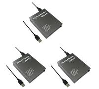 Onchdbfhuu 3X Lecteur de Carte PCMCIA USB2.0 Lecteur de Carte Lecteur de Carte PC Adaptateur USB 2.0 vers PC PCMCIA Lecteur de Carte Mémoire Disque Flash
