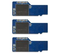 Onchdbfhuu 3X Module EMMC vers Carte TF 40 Mo/S 8 Go BGA153 BGA169 vers Carte TF Carte MMC Carte de Développement Linux Carte de Démarrage