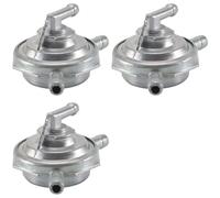 Onchdbfhuu 3X Soupage de Pompe A Essence A Vide de Gaz pour ATV Go-Kart Scooter Cyclomoteur Gris de 50cc 125cc 150cc
