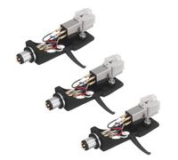 Onchdbfhuu 3X Stylet à Cartouche avec Platine Tourne-Disque 4 Broches Contacts pour Phonographe Platine Vinyle Gramophone LP Aiguille en Vinyle