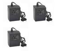 Onchdbfhuu 3X Transformateur de Puissance Régulateur de Tension Convertisseur de Tension 220 V à 110 V Transformateur Abaisseur Inverseur 200 W Prise UE