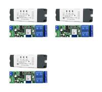 Onchdbfhuu 3X Tuya Smart WiFi Switch Relay Module 2 CH 7-32V /APP Télécommande sans Smart Home pour Home