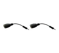 Onchdbfhuu 4 Adaptateurs MIDI Type-A vers 3,5 Mm, Câble MIDI 14 Pouces vers TRS Mâle 3,5 Mm, Convertisseur Audio pour Claviers et Synthétiseurs