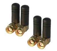 Onchdbfhuu 4 Pièces 3DBi 2.4Ghz Antenne WiFi SMA Routeur Mâle Antennes Bluetooth Module sans 2.4G Antenne Externe Antenne