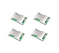 Onchdbfhuu 4 Pièces 4S 12V 100A LiFePo4 Circuit de Protection de Batterie AU Lithium Fer Phosphate avec Charge équilibrée