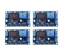 Onchdbfhuu 4 Pièces DC 6-40V Chargeur de Batterie Déchargeur Interrupteur de Commande sous-Tension Panneau de Protection Contre Les Surtensions Coupure Automatique