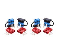 Onchdbfhuu 4 Pièces Séries 6-12 AWG 50A Câble de Connecteur d'alimentation de Batterie Kit de Déconnexion Connecteur pour pour Treuil Remorque