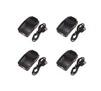Onchdbfhuu 4X Adaptateur AV vers VGA Convertisseur VGA PC Composite S-Vidéo Entrée AV vers PC VGA LCD Convertisseur de Sortie Boîtier de Commutation