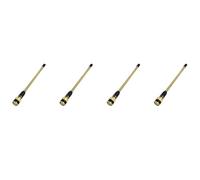 Onchdbfhuu 4X Antenne VHF 136-174 MHz 6,8 Pouces BNC pour Radio Portable V8 V80 V80E V82 V85