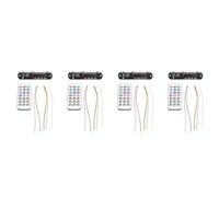 Onchdbfhuu 4X Bluetooth 5.0 MP3 Decoder Board DC 5V 12V Car FM Radio Module Support TF USB AUX pour Téléphone de Voiture