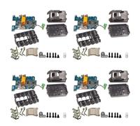 Onchdbfhuu 4X Boîtier de Batterie Bricolage Détection de Protection à Cellule pour 18V Batterie BL1830 BL1820 BL1815 BL1860B 400