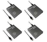 Onchdbfhuu 4X Lecteur de Carte PCMCIA USB2.0 Lecteur de Carte Lecteur de Carte PC Adaptateur USB 2.0 vers PC PCMCIA Lecteur de Carte Mémoire Disque Flash
