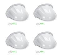 Onchdbfhuu 4X Protecteur Solaire Universel Anti-Pluie pour Caméras LED/Caméras de Sécurité Extérieures, Caméras de Surveillance Dôme