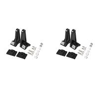 Onchdbfhuu 4X Supports Universels de Supports de Base à LED pour Support de Latéral de Barre Lumineuse à LED
