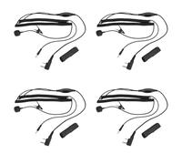 Onchdbfhuu 4X V3 V6 V8 V1098a V5s Casque D'Ecoute Bluetooth Cable de Connexion Special pour UV-5R UV-82 GT-3 Radio Bidirectionnelle