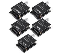 Onchdbfhuu 5X -1002L Mini Bluetooth 5.0 DC 5-24V Amplificateur de Puissance Audio Numérique sans Carte StéréO 100Wx2