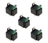 Onchdbfhuu 5X 4 Broches DC12V 30A Fusionne Allume/Eteint Automobile Relais Fusionne avec D'Assurance