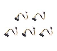 Onchdbfhuu 5X Câble de Puissance ATX PSU PCIe 6 Broches vers ATX 24 Broches Câble de Puissance 24P à 6P pour Carte MèRe 600 G1 600G1 800G1