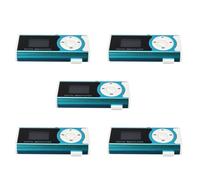 Onchdbfhuu 5X Mini Lecteur MP3 USB Clips Lecteur Screen LCD 16GB TF Carte Mini SD