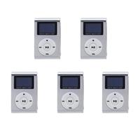 Onchdbfhuu 5X Mini USB Clip MP3 Player Video Screen Support 32GB Mini-SD TF Card