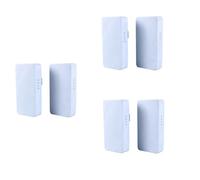 Onchdbfhuu 6 Pièces Routeur WiFi Extérieur 2.4G 300Mbps Répéteur WiFi Pont Routeur sans 1KM Extension WiFi Longue Portée 24V POE Prise UE