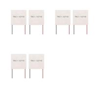 Onchdbfhuu 6Pcs Elements Peltier TEC1-12710 Thermoélectrique Peltier Module 12710 TEC 12V 10A DIY Refroidisseur Peltier Elemente Board