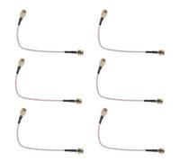 Onchdbfhuu 6pièces 6.5 Pouce Longueur SMA Male A SMA Male Connecteur Pigtail Cable