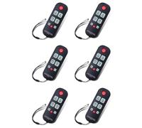 Onchdbfhuu 6X A-TV10 Télécommande TV pour Seniors Contrôleur Universel Télécommande Simple Etanche avec Lumière LED pour Les Modèles de Téléviseurs