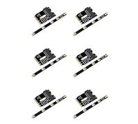 Onchdbfhuu 6X Adaptateur WiFi M.2 Adaptateur WiFi M.2 vers SSD Nvme PCIe4.0 vers M2 NGFF Key E Carte WiFi pour Module WiFi/WWAN/LTE
