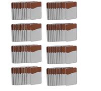 Onchdbfhuu 80 PièCes SéRies Sublimation Portefeuille de TéLéPhone Vierges - Porte-Cartes en Cuir PU pour L' du TéLéPhone Coller sur Android Bricolage Vierges