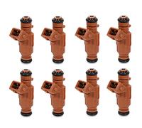Onchdbfhuu 8X Buses D'Injecteur de Carburant 0280156016 A1130780249 pour - CLK320 3.2L V6 2003 CLK500 5.0L V8 2003-2006